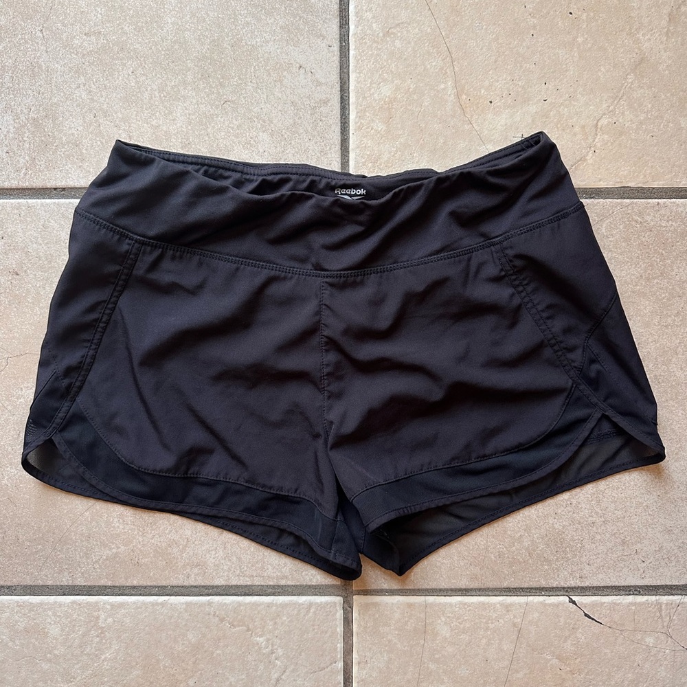 Reebok Women's Athletic Black Shorts